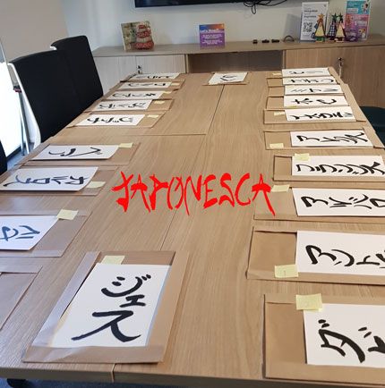 Talleres de shodo como regalo para bodas